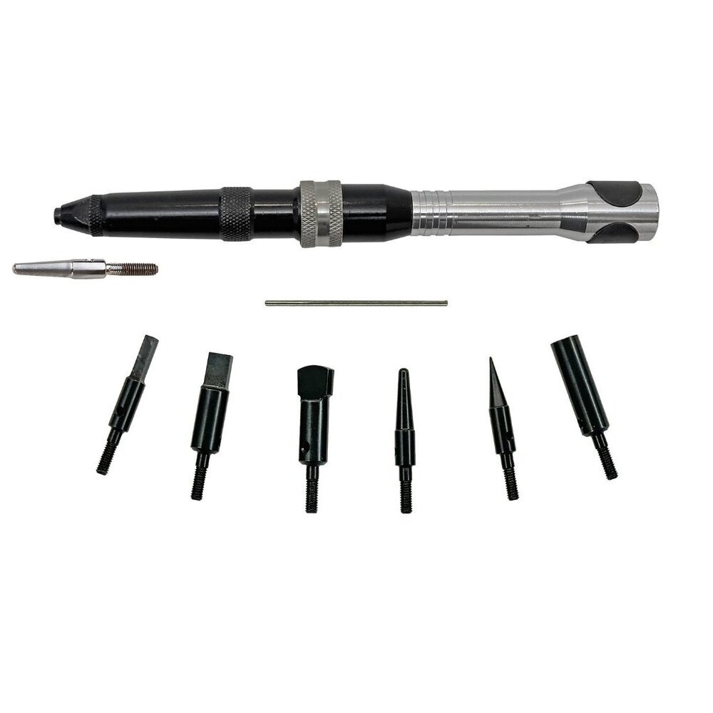 Eurotool Hammer Handpiece and 6 Piece Anvil Tip Set---Brand New In Box